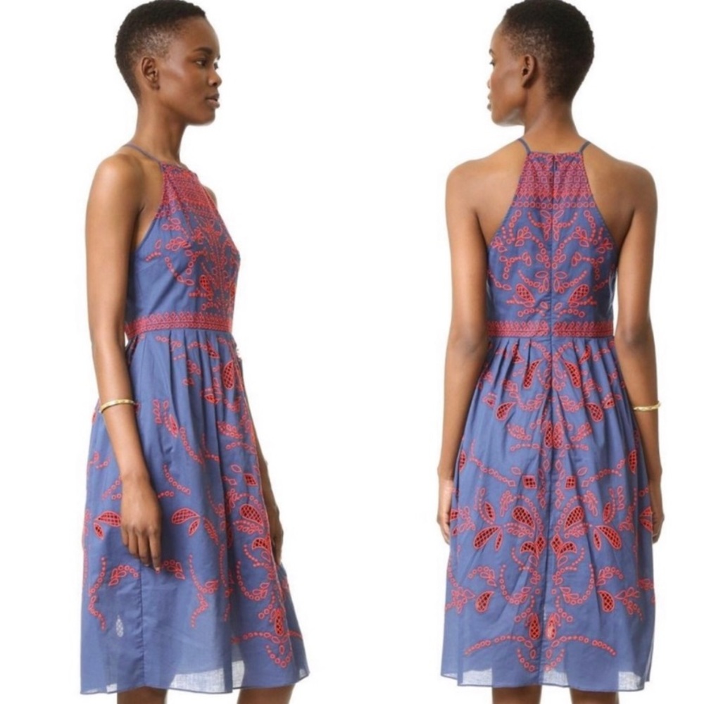 Parker Alana Embroidered Dress